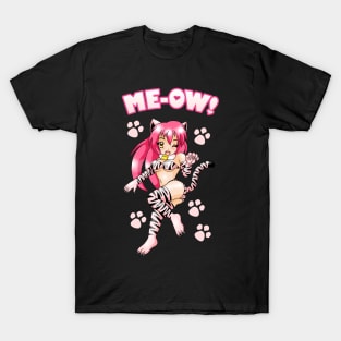 Me-Ow Catgirl T-Shirt